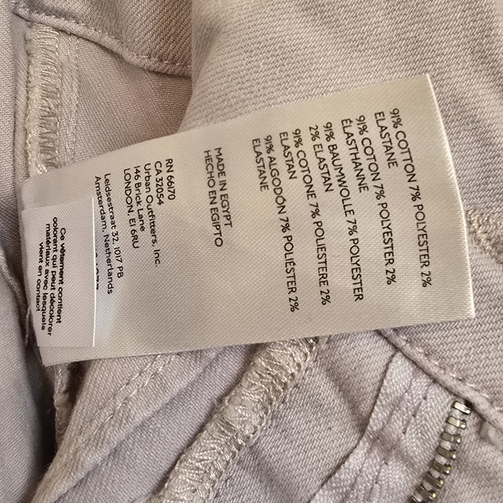 Free People Light Purple Flare Jeans - Picture 5 of 7